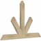 Ekena Millwork Saratoga Rough Sawn Timber Gable Bracket, Douglas Fir, 48"W x 32"H x 2"D x 4"F, 16/12 Pitch GBW048X32X0204SAR00RDF - alternate 4